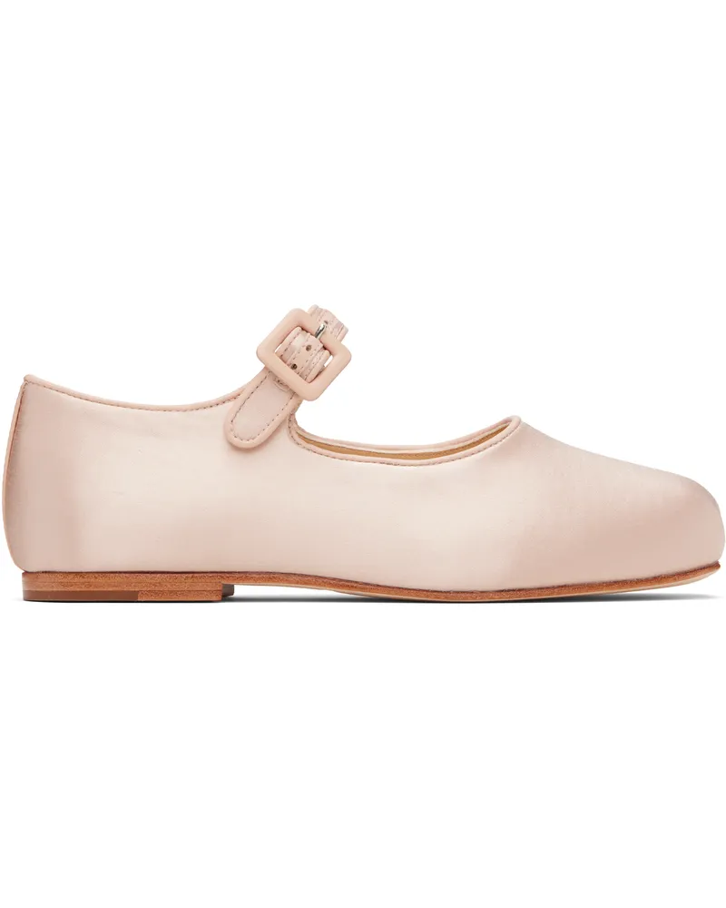 Sandy Liang Pink Mary Jane Pointe Ballerina Flats 681