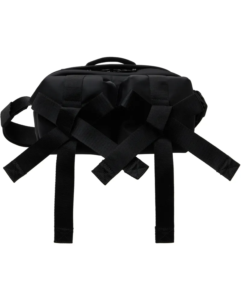 Simone Rocha Black Classic Bow Crossbody Bag Black