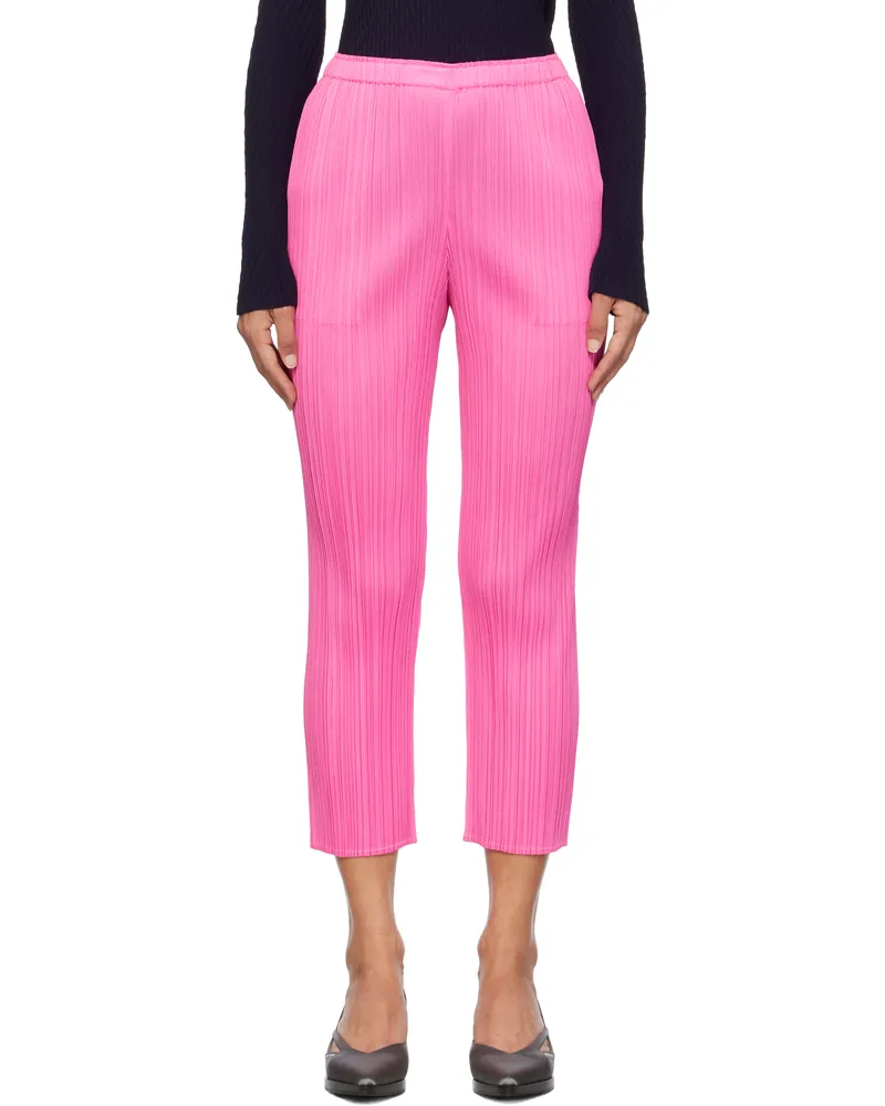 Issey Miyake Pink Monthly Colors October Trousers 22