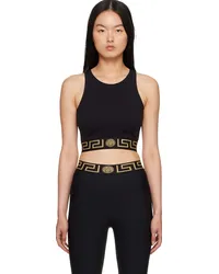 Versace Black Greca Bra 1bblack