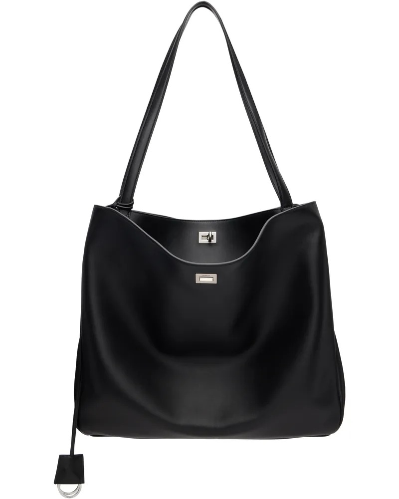 Balenciaga Black Rodeo North-South Tote 1000
