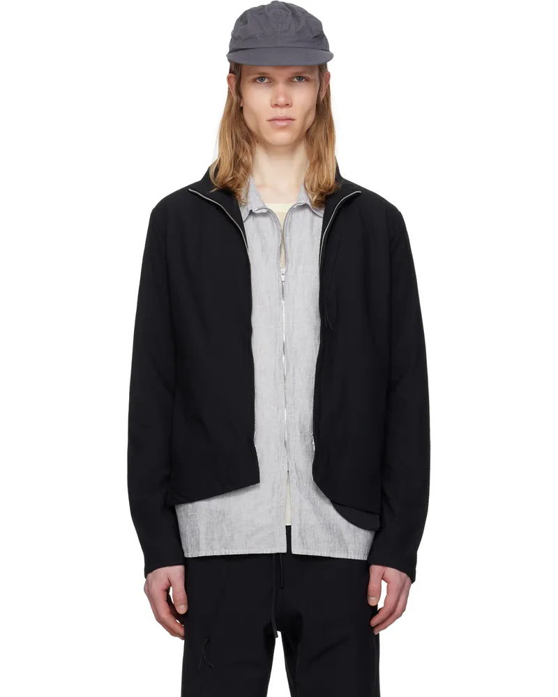 Post Archive Faction Black 8.0 Right Track Jacket Black