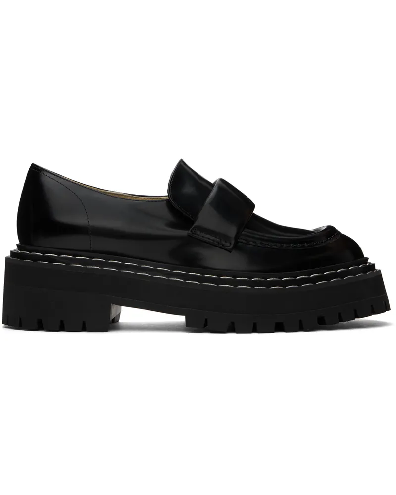 Proenza Schouler Black Lug Sole Loafers 20070