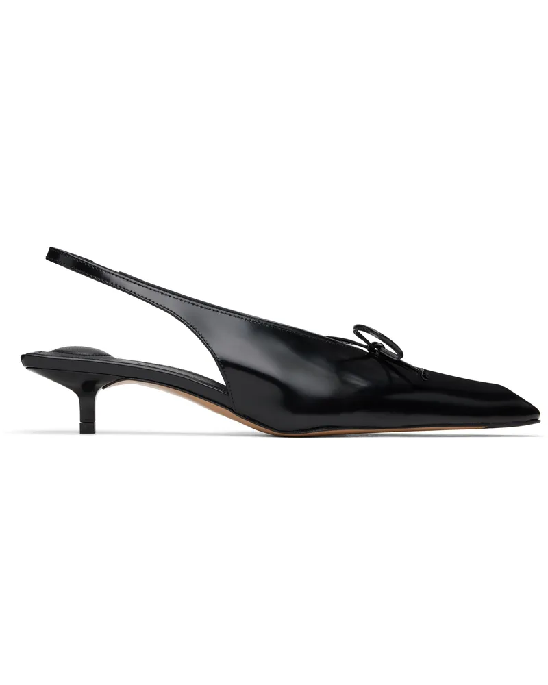 Jacquemus Black 'The low Cubisto slingbacks' Heels 990
