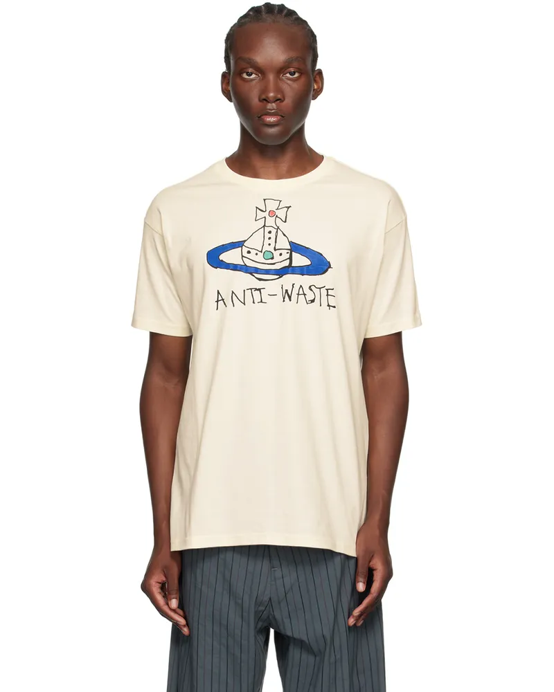 Vivienne Westwood Off-White 'Anti-Waste' Classic T-Shirt Aw24-white