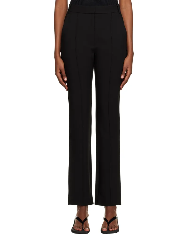 camilla and marc Black Valentina Tailored Trousers Black
