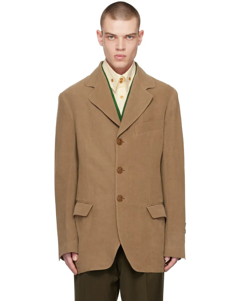 Vivienne Westwood Brown Wreck Blazer D403
