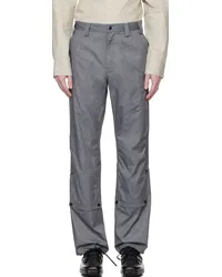 KIKO KOSTADINOV Gray Tonino Trousers Grey