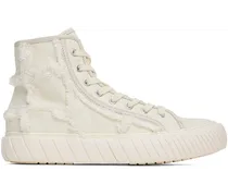 White Formula High Sneakers