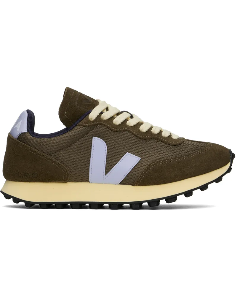 VEJA Brown & Purple Rio Branco Alveomesh Sneakers Eagle