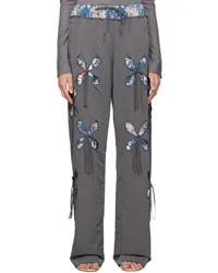 J.KIM Gray Petal Track Pants Grey