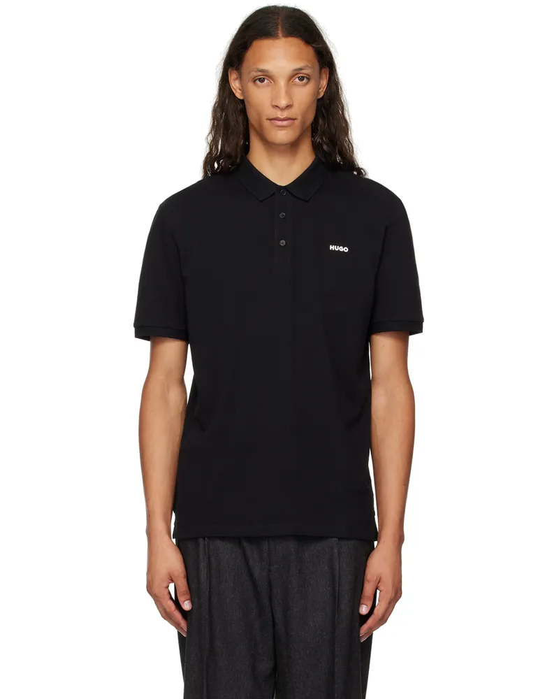 HUGO BOSS Black Bonded Logo Polo 002-black