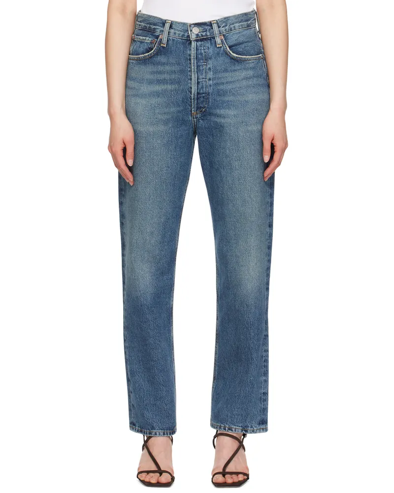 AGOLDE Blue 90's Jeans Imagine