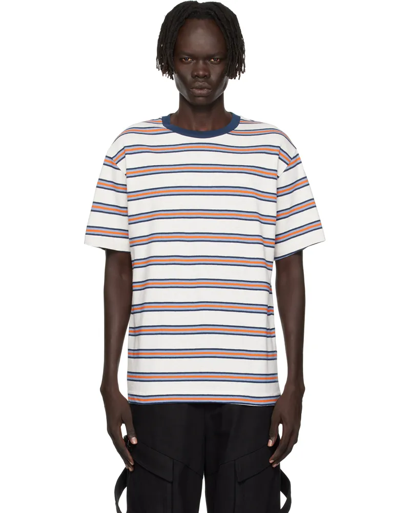 Kenzo Off-White Kenzo Paris 'KENZO Coast Lines' T-shirt Off