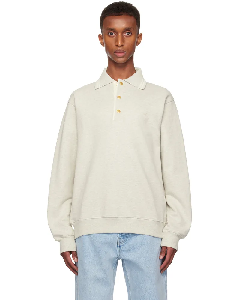Drôle de Monsieur Gray 'Le Polo Drôle' Polo Grey