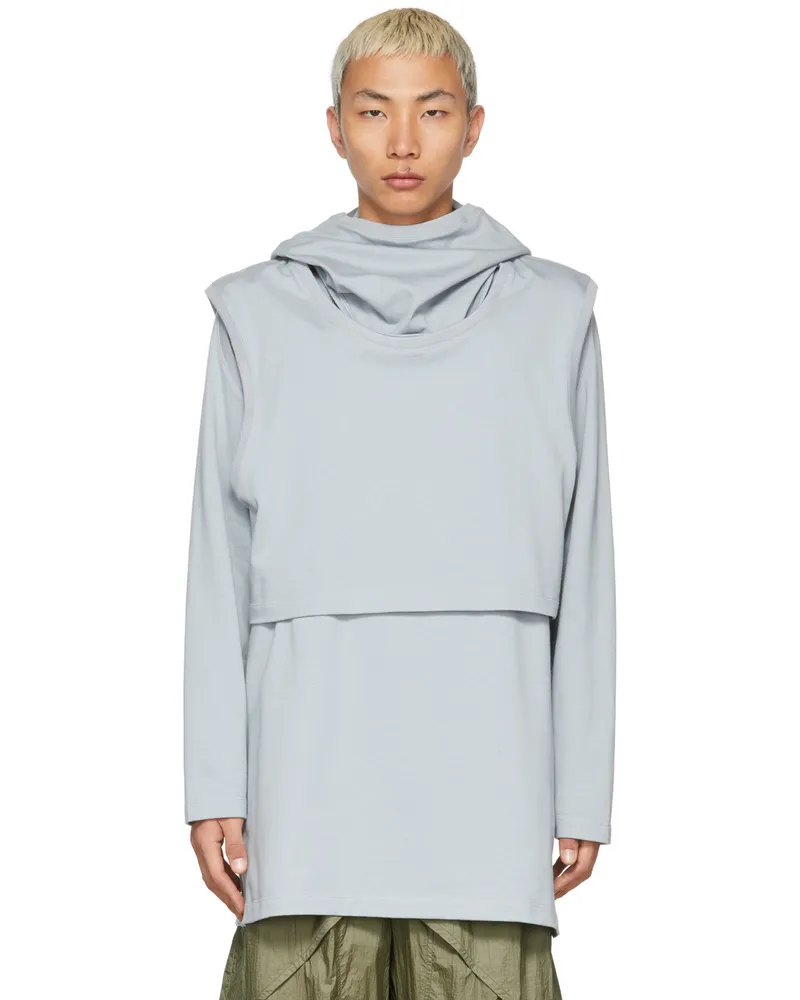 A. A. Spectrum Blue Vetu Hoodie Set Iris