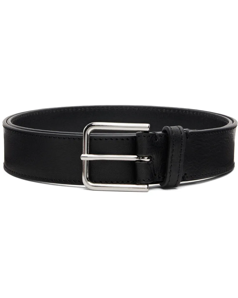 FRANKIE Shop Black Toni Leather Belt Black