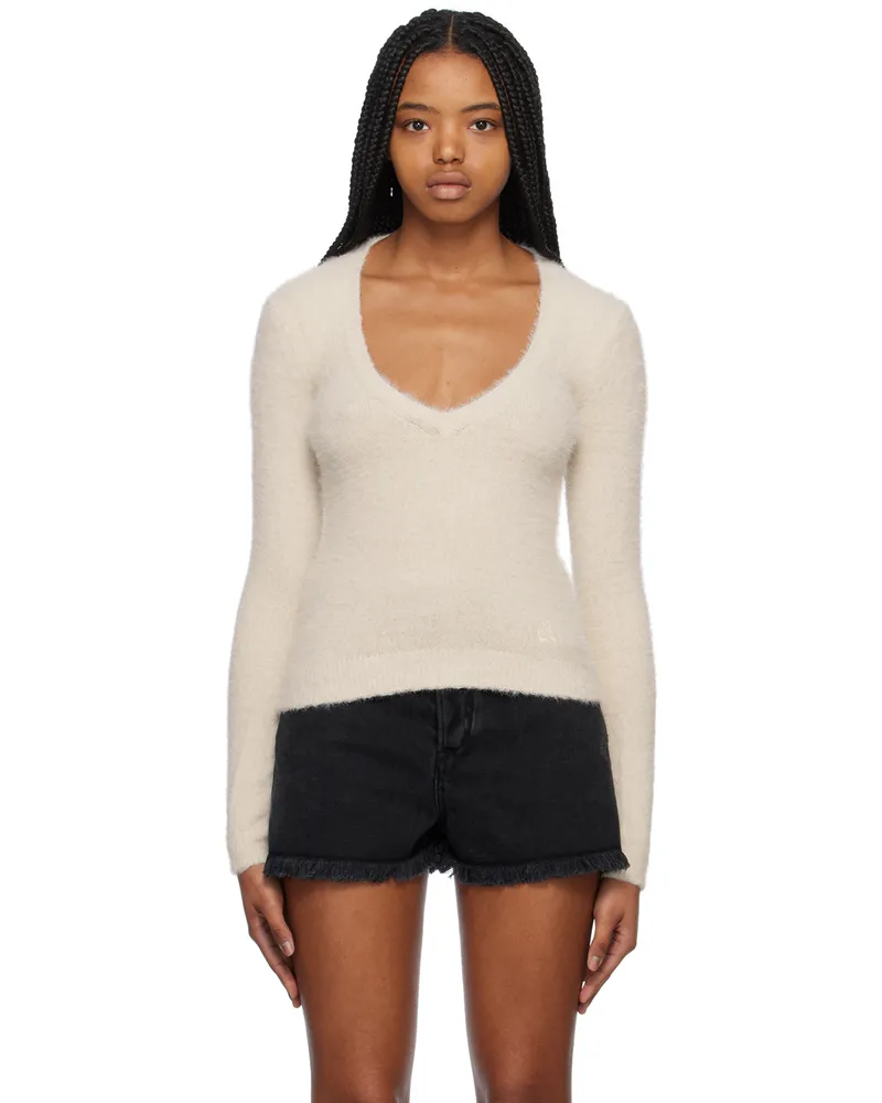 Étoile Isabel Marant Beige Oslo Sweater 23ec