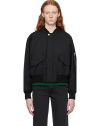 A.P.C. Black Haley Bomber Jacket Lzz