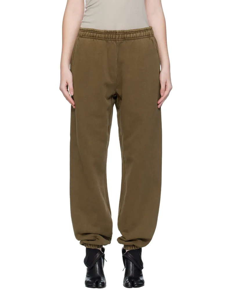 Entire Studios Brown Heavy Sweatpants Brunette