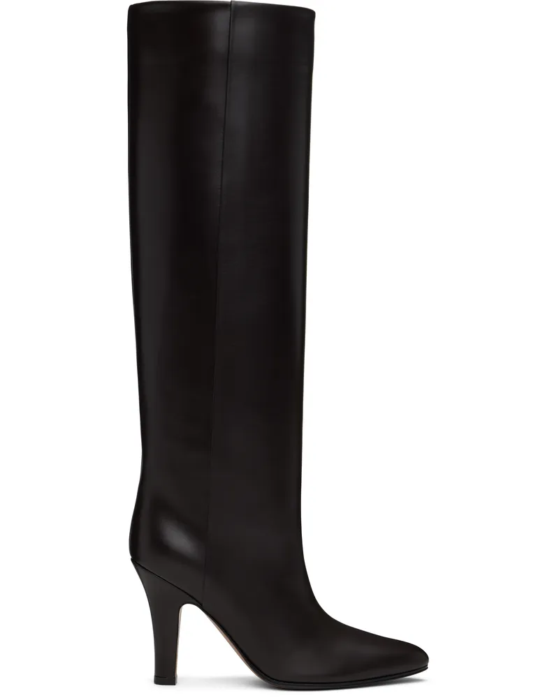 The Row Brown Prudens Knee Boots Lqb