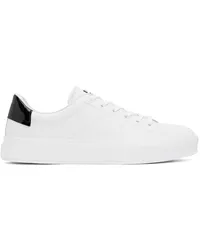 Givenchy White City Sport Leather Sneakers 116-white