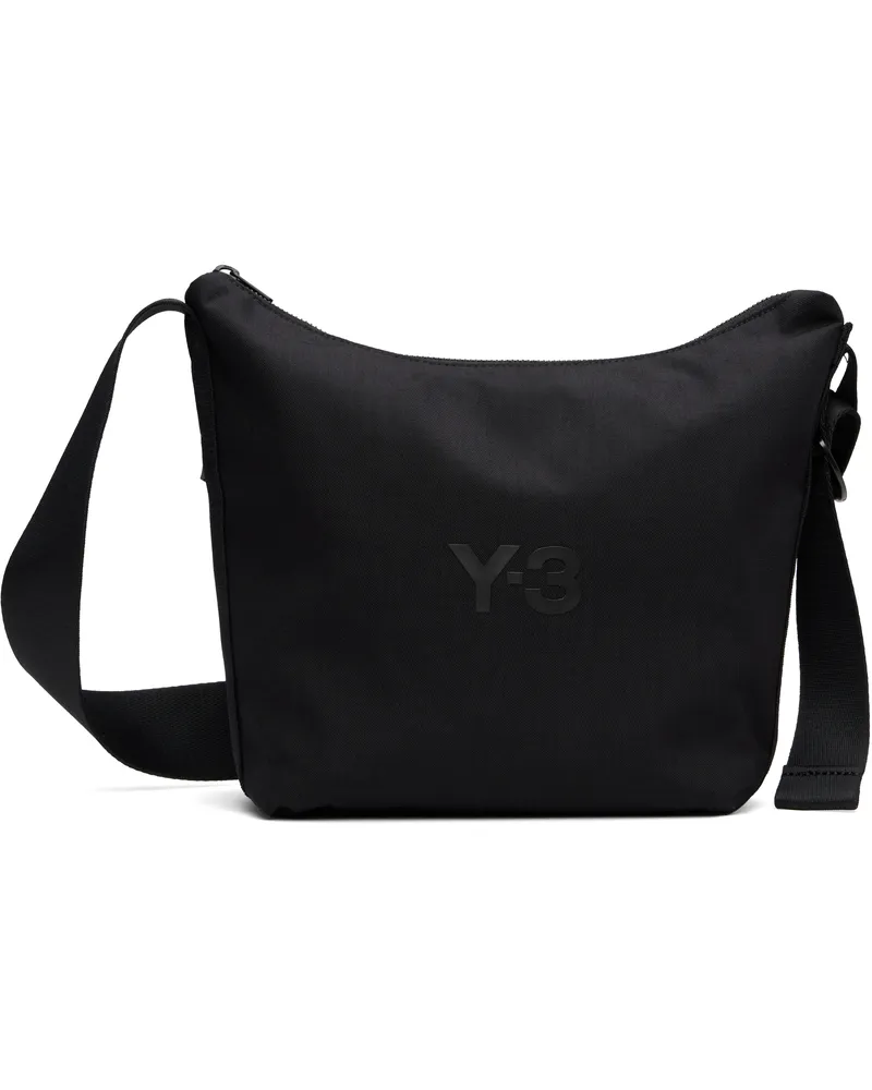 Y-3 Black Small Crossbody Bag Black