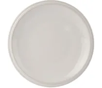 White Saturn Dinnerwear Sandwich Plate