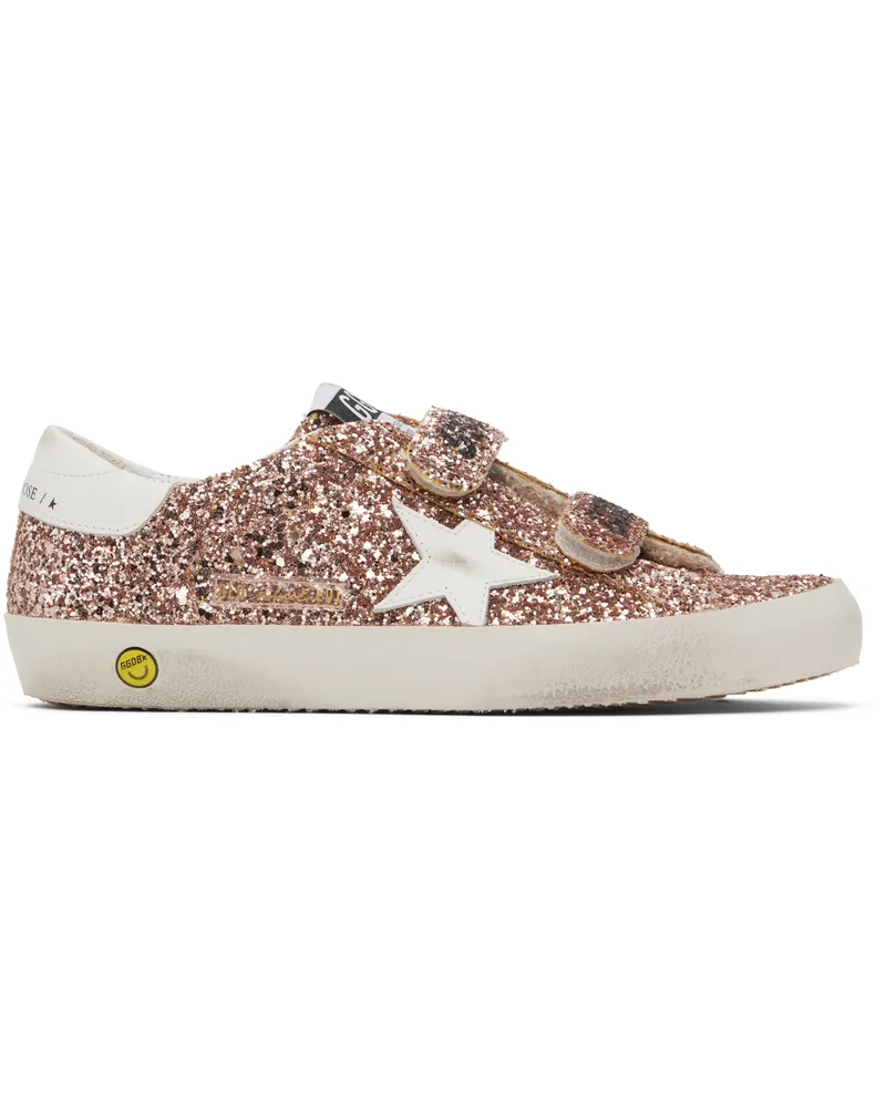 Golden Goose Kids Pink Old School Sneakers 25762