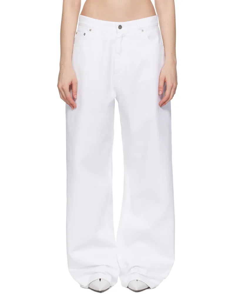 ABRA White Poster Jeans White