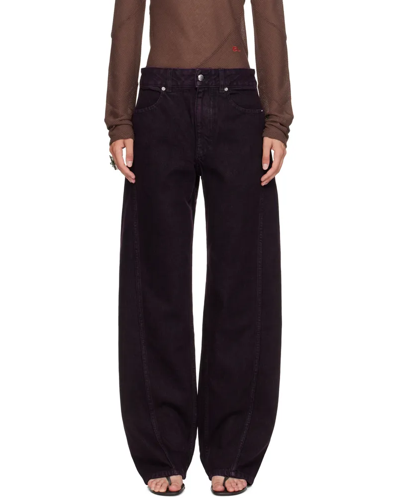 Eckhaus Latta Purple Bend Jeans Amethyst
