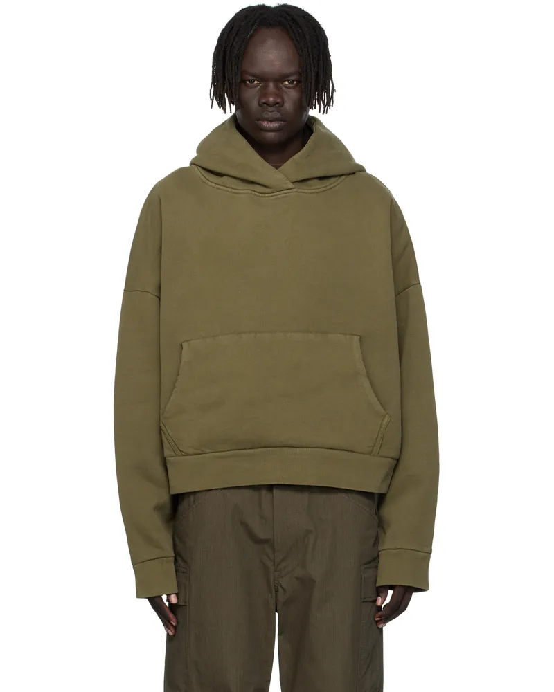 Entire Studios Khaki Heavy Hoodie Military