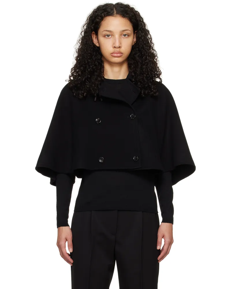 Max Mara Black Volume Jacket 02