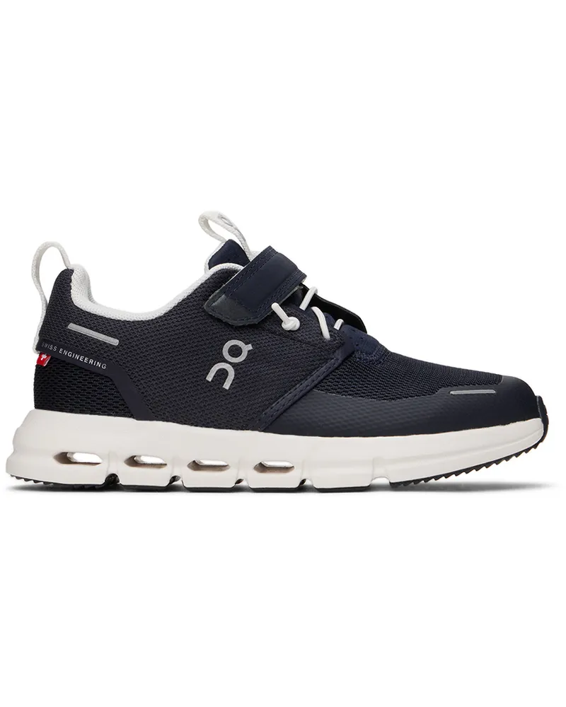 ON Little Kids Navy Cloud Play Sneakers Midnight