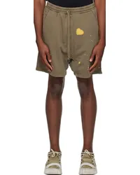 Boris Bidjan Saberi Khaki P27 Shorts Dark