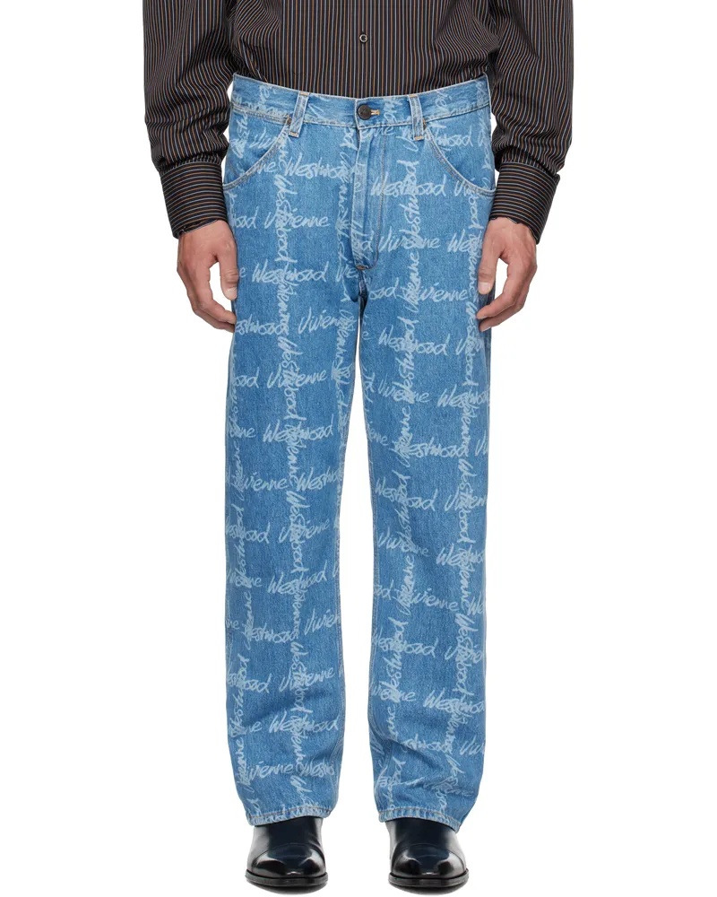 Vivienne Westwood Blue Ranch Jeans Ss25-k306