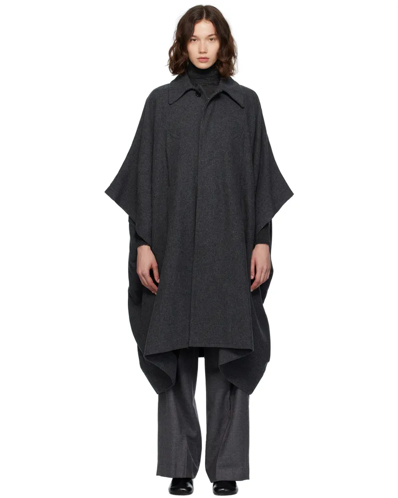 Maison Margiela Gray Wool Coat 860m