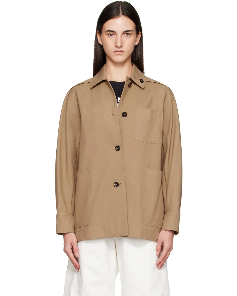 Max Mara Beige Moneta Jacket 002