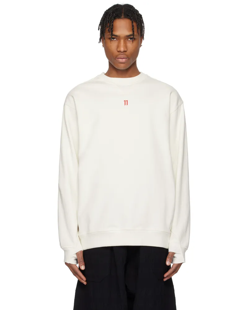 Boris Bidjan Saberi Off-White CR4 Sweatshirt Off
