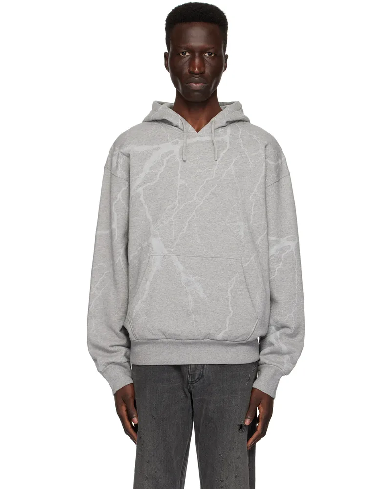 Givenchy Gray Graphic Hoodie 055-light