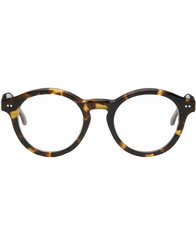 RETROSUPERFUTURE Brown Numero 129 Glasses Burnt