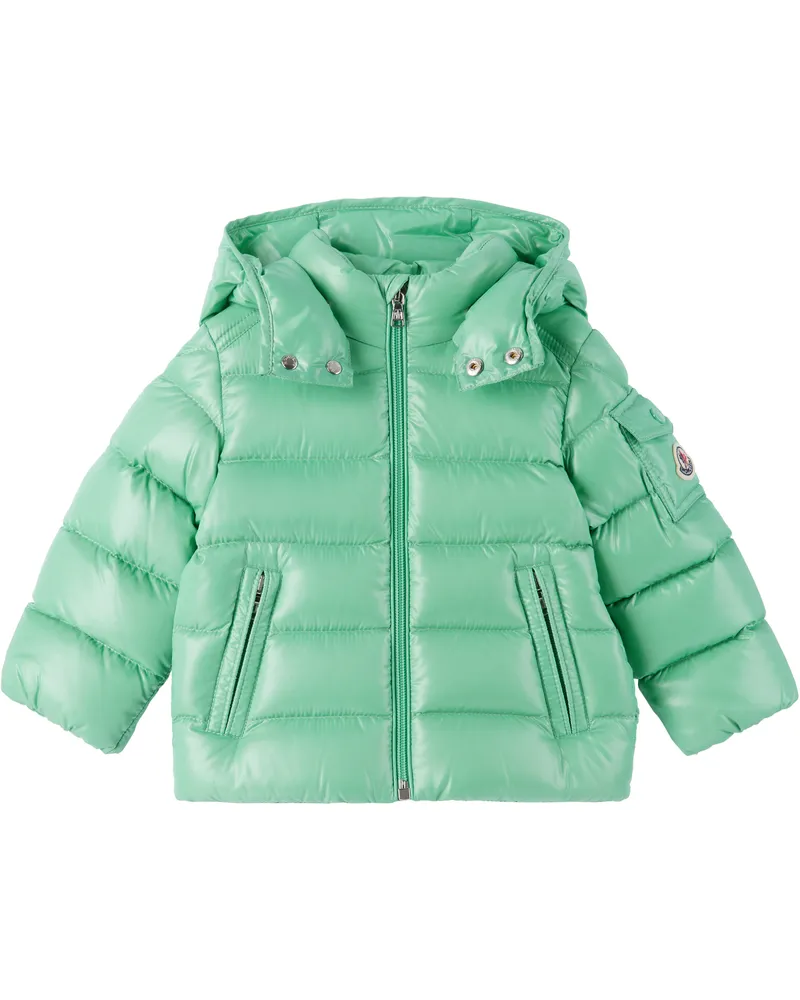 Moncler Baby Green Maya Hooded Down Jacket 81b