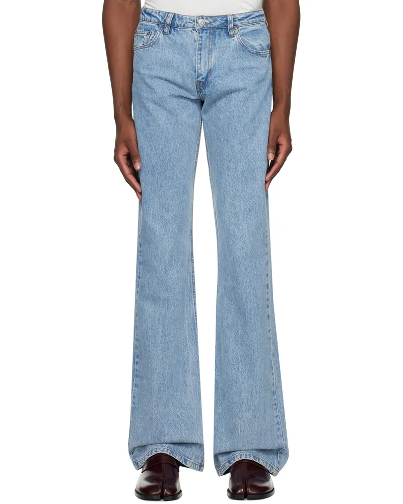 COPERNI Blue Wide-Leg Jeans Washed