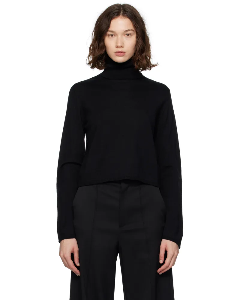 Maison Margiela Black Knitted Turtleneck 900