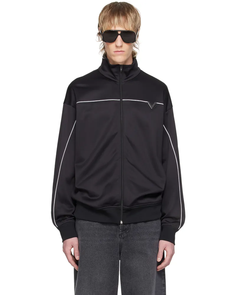 Valentino Garavani Black Hardware Track Jacket 0na