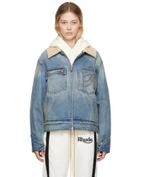 RHUDE Indigo Western Denim Jacket Indigo