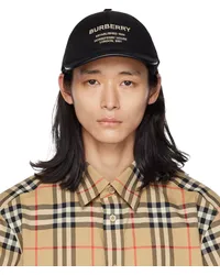 Burberry Black Horseferry Cap Black