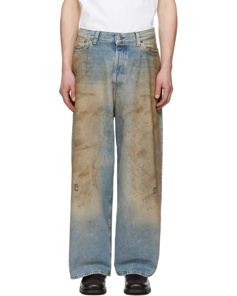 Acne Studios Blue Super Baggy Fit 2023 Jeans 863