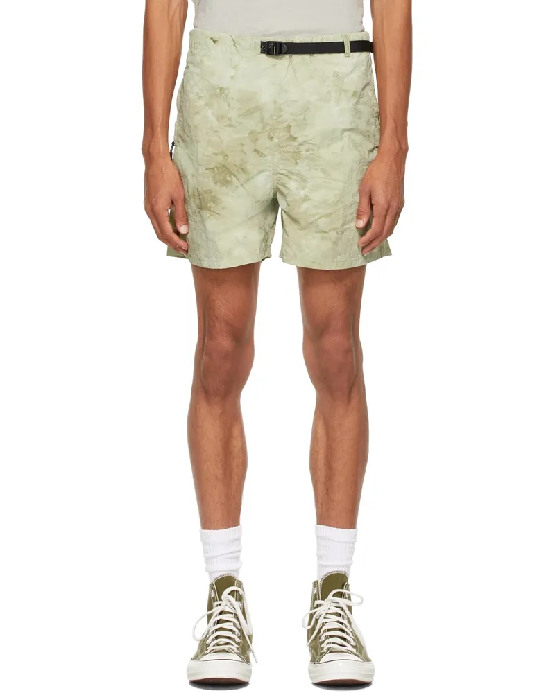 John Elliott + Co Green Trail Shorts Moss
