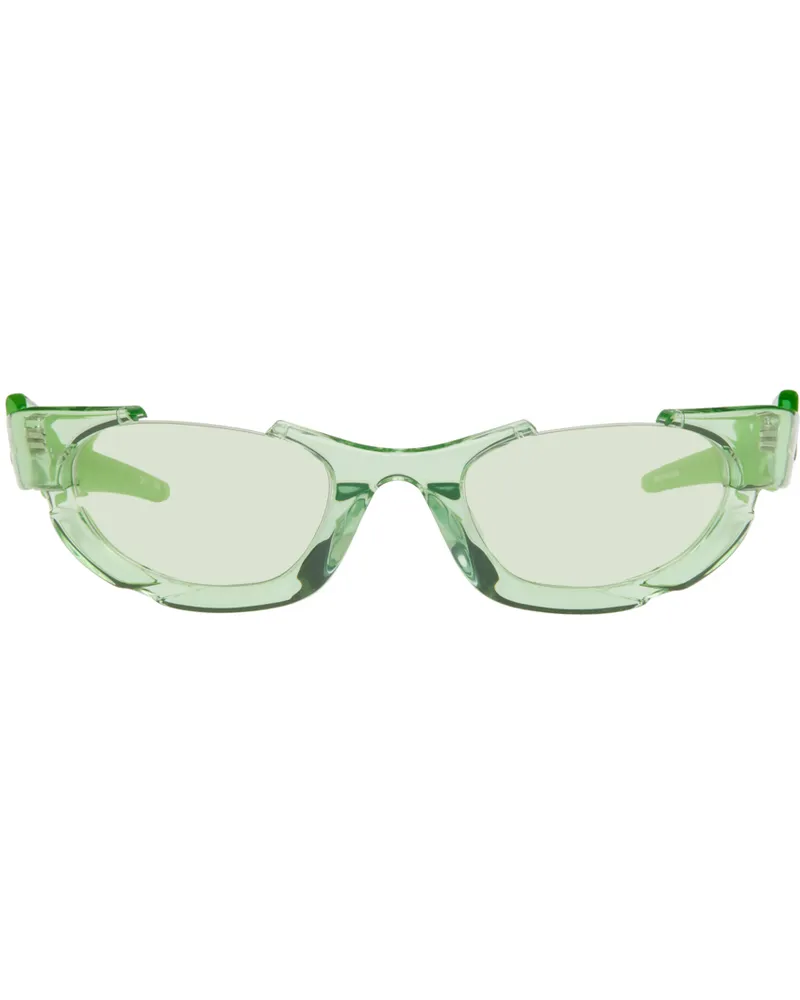 Feng Chen Wang Green Phoenix Sunglasses Green